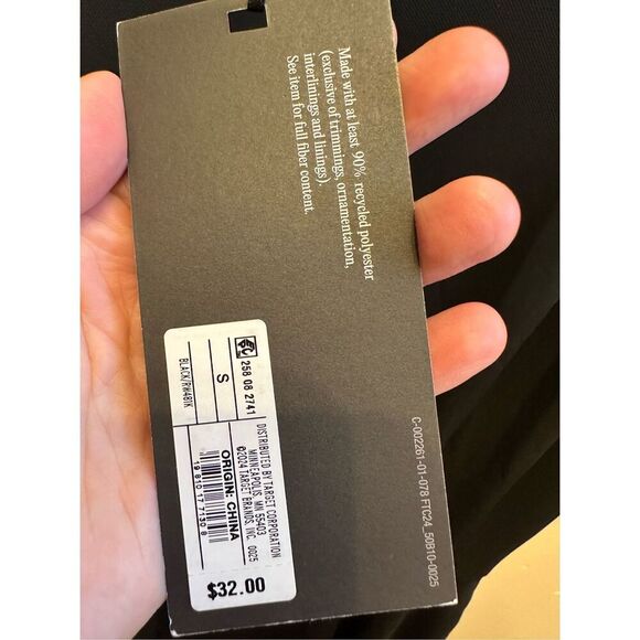 Future Collective Women’s Black Shirt Dress Size Small New - Picture 3 of 4